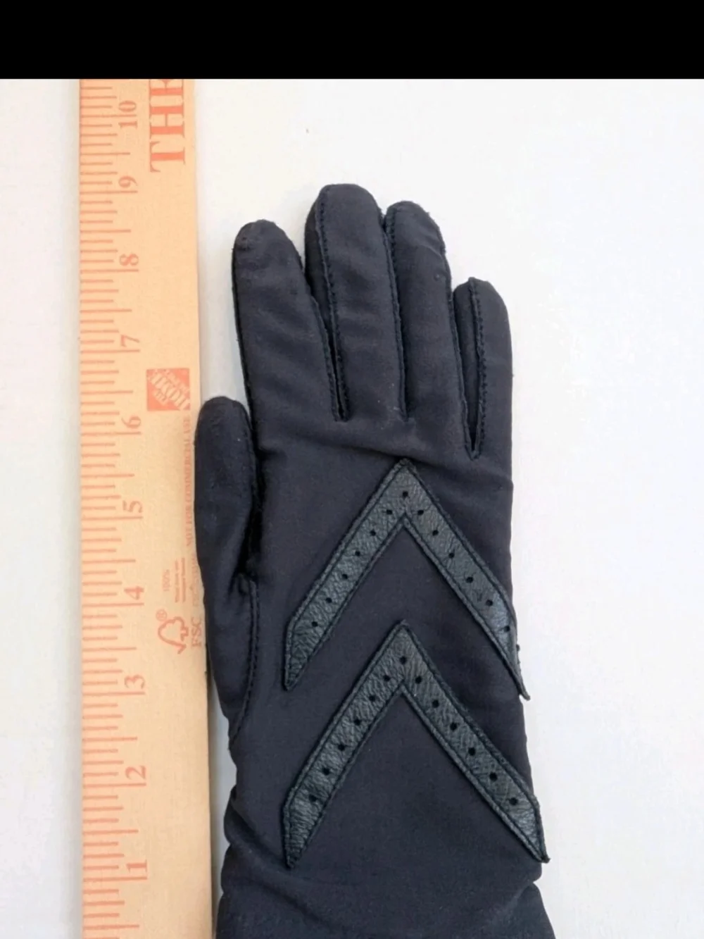 Vintage Isotoner by Aris Women’s Navy Blue Warm-Ups Gloves Fleece Lined One Size